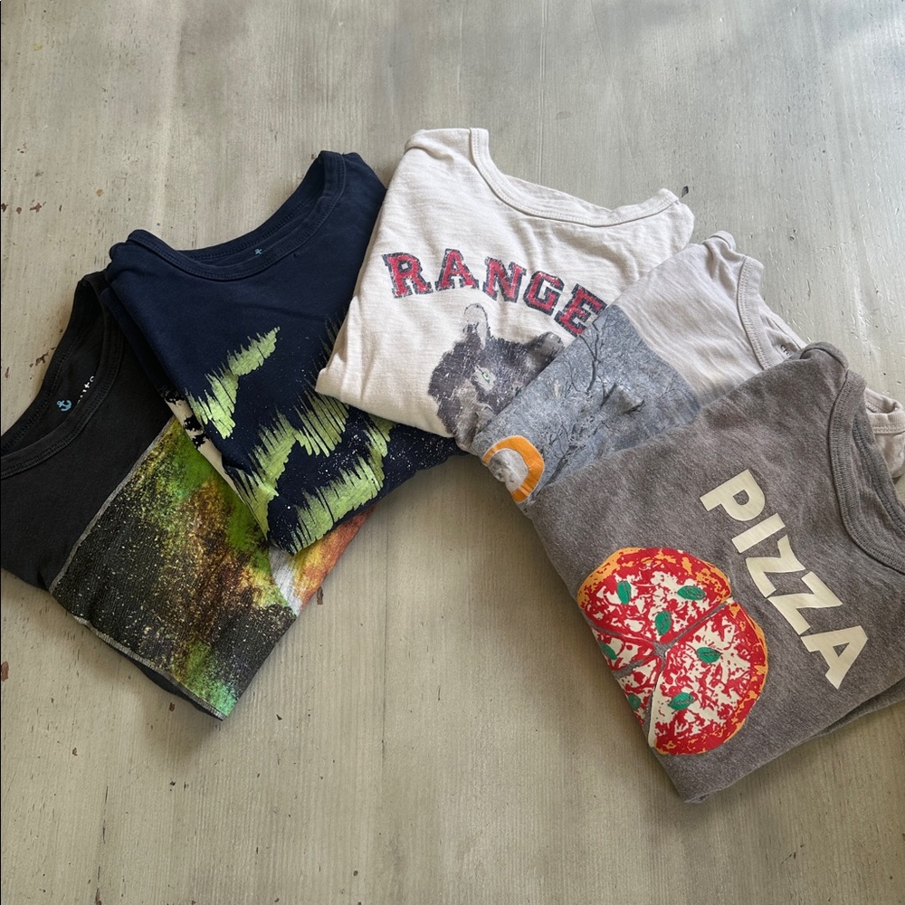 Lot of 5 Crewcuts Long Sleeve shirt